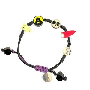 Disney The Nightmare Before Christmas Characters Glow-In-The-Dark Cord Bracelet